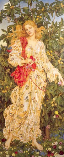 EvelyndeMorgan goddess of blossoms and flowers .jpg