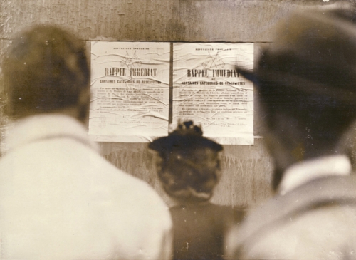Photographe anonyme. Affiche appelant à la mobilisation du 24 août 1939. .jpg