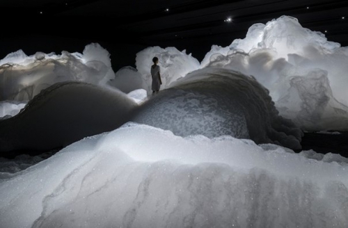 Kohei Nawa foam clouds Installation by Japanese artist (1).jpg