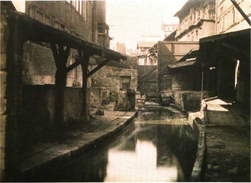 JULES GERVAIS-COURTELLEMONT. Canal at Bierre, 1907-20. .jpg