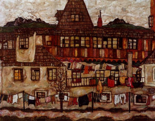 Egon Schiele house with drying laundry  1917.jpg