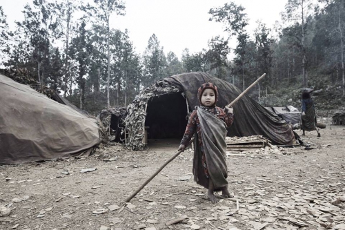 Jan Møller Hansen Les Rautes peuple autochtones nomades de la forêt Népal 0.jpg