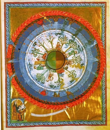 Hildegard von Bingen Werk Gottes du livre Liber Divinorum Operum.jpg