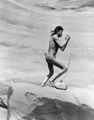 Roland W Reed Stringing_The_Bow, navajo 1913.jpg