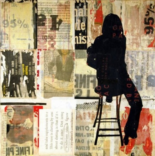 Jane Maxwell - girl on a stool  2009.jpg