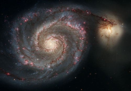 NASA - Galaxie M51 (NGC 5194) - janvier 2005.jpg