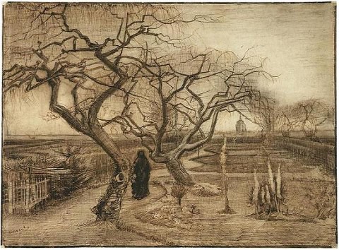 Vincent van Gogh（Dutch, 1853–1890）Winter Garden 1884 .jpg