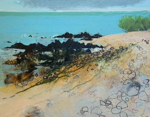 Simon Pooley-Low-Tide-Rocks-and-Tamarisk-mixed-media-on-canvas.jpg