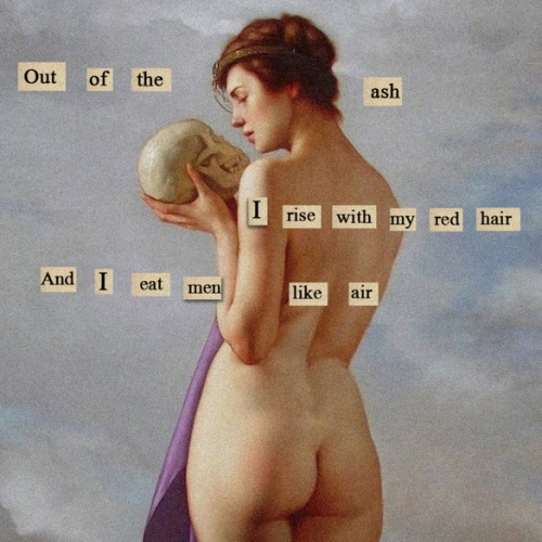 Roberto Ferri texte Sylvia Plath, Lady Lazarus   .jpg