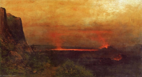 Jules Tavernier-Kilauea-at-Night-1888.jpg