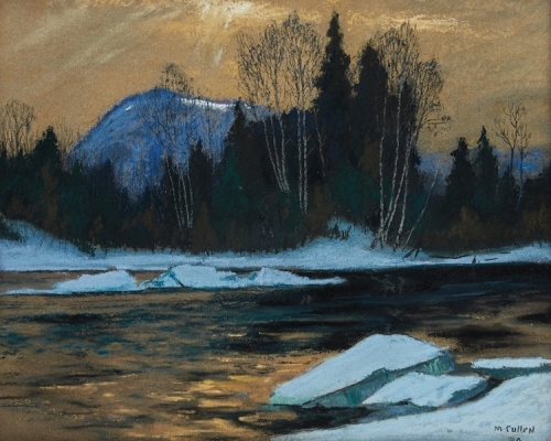 Maurice Cullen Rivière du Nord, Laurentides 1928..jpg