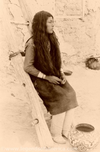 Charles Flechter Lummis Pueblo Maiden 1890.jpg