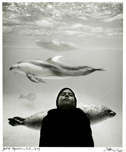 Arthur Tress Girl at aquarium 1969.jpg
