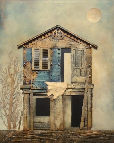 Migas Chelsky Le Drap blanc - acrylique sur carton et Meccano6476_n.jpg