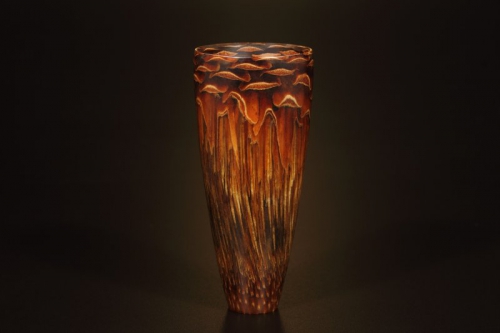 Mike Shuler Protea Vase - #1279.jpg