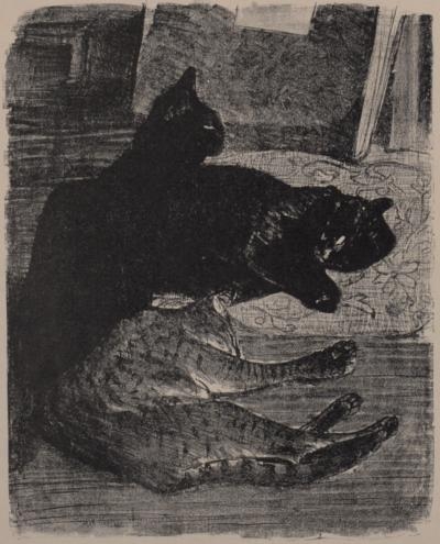 Théophile Alexandre Steinlen Les chats 1896.jpg