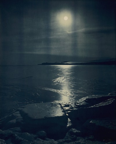Herbert George Ponting The Freezing of the Sea, Antarctica, 1911.jpg