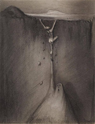 Alfred Kubin (1877 - 1959), the fear 1902-1903.jpg