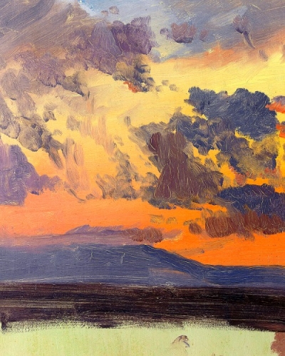 Frederic Edwin Church - Sky at sunset, Jamaica, West Indies_n.jpg