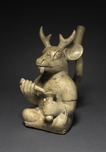 Deer-Headed Figure Vessel, 50-650 AD Central Andes, North Coast, Moche, Early Intermediate Period 0.jpg