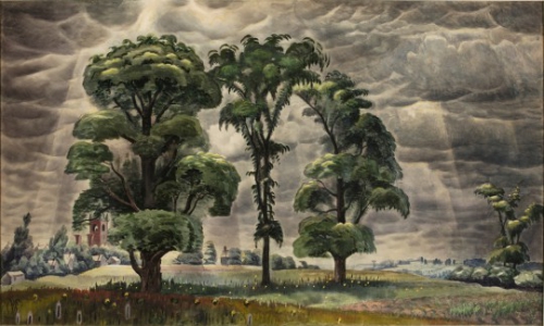 Charles E. Burchfield,the three trees .jpg