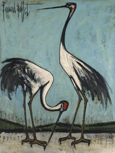 bernard buffet_deux_oiseaux_dont_un_picorant)-4262783761.jpg