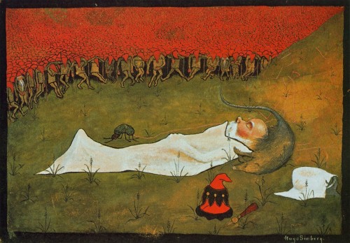 Hugo Simberg Tonttukuningas nukkuu 1896.jpg