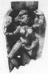 Sculpture de l’Inde du sud ; 1800 yogini.jpg