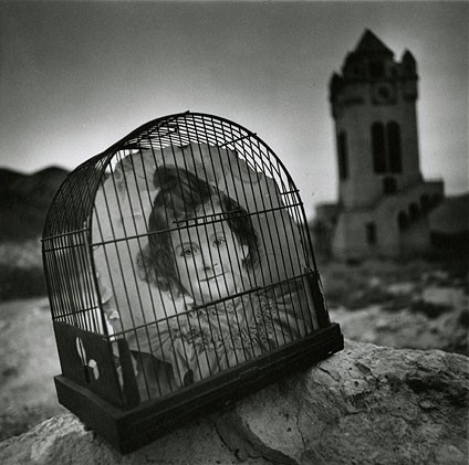 arthur tress Girl in Cage, Death Valley, CA, 1980 .jpg