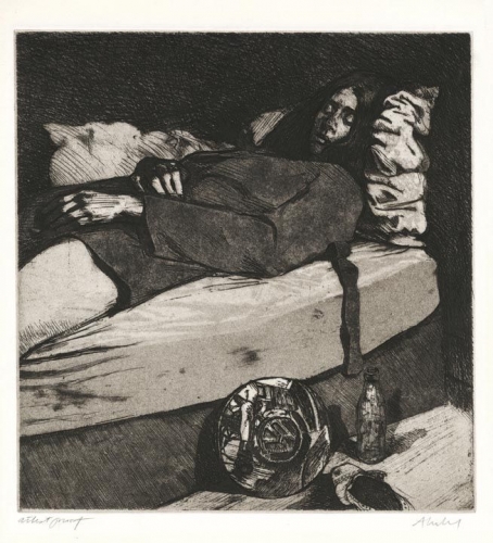 Sigmund Abeles, V.W. Hubcap, 1961 gravure.jpg