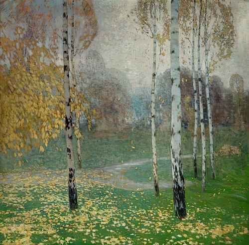 Alois Kalvoda_-_Birch_Trees_1904_-_(MeisterDrucke-635293).jpg