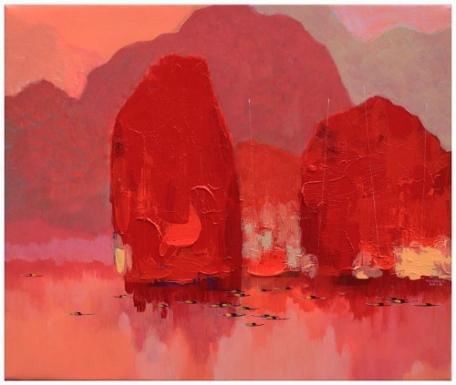 The Khanh Bui Red in Halong Bay.jpg