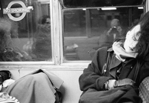 Gavin Watson Asleep in the tube 1983.jpg