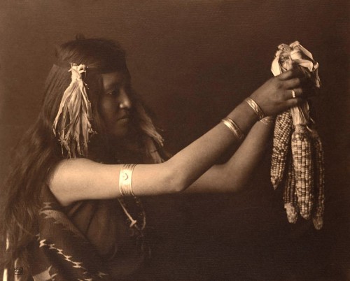 Carl Moon Spirit of the corn  A Pueblo woman Most likely in New Mexico. 1904-1905.jpg